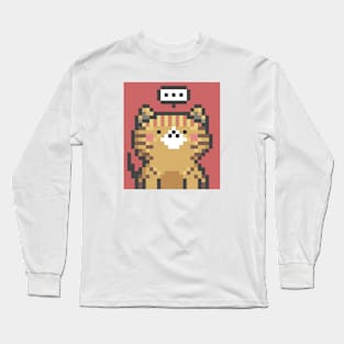 Pixel Cat 153 Long Sleeve T-Shirt